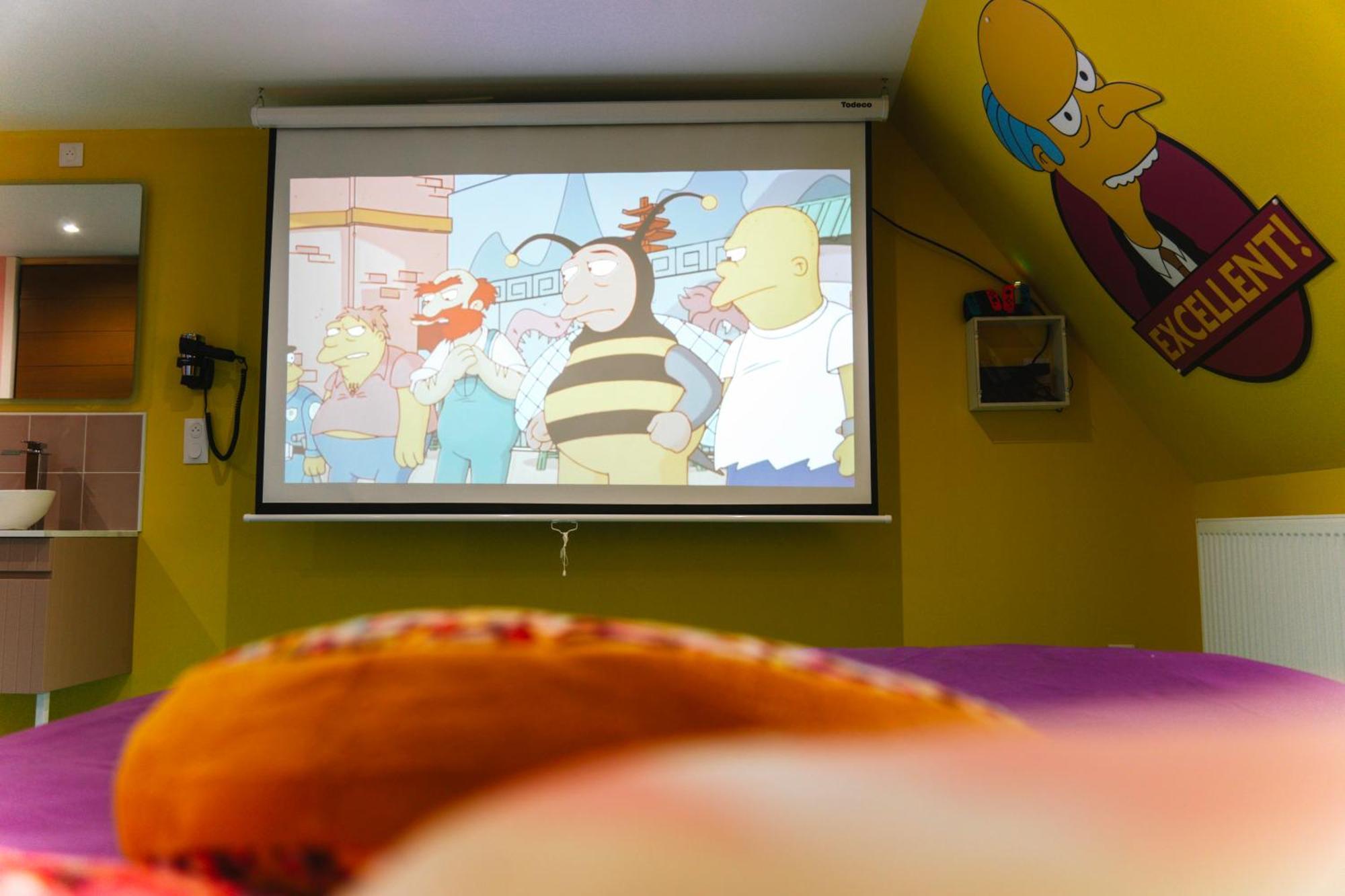 Capsule Springfield - Balneo -Sauna - Billard ดูเอ ภายนอก รูปภาพ