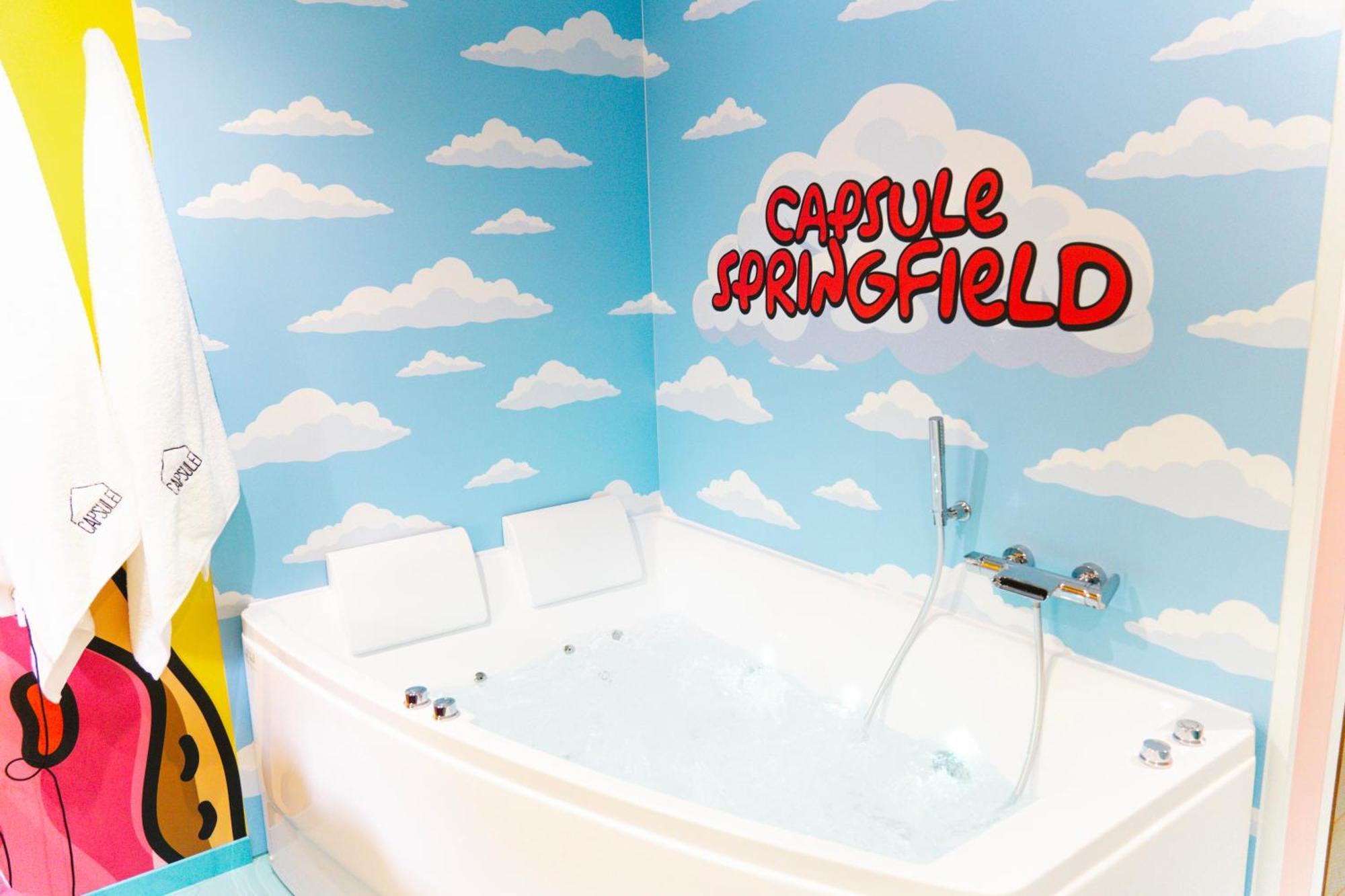 Capsule Springfield - Balneo -Sauna - Billard ดูเอ ภายนอก รูปภาพ